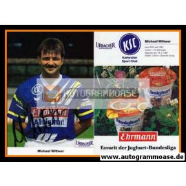 Autogramm Fussball | Karlsruher SC | 1991 | Michael WITTWER