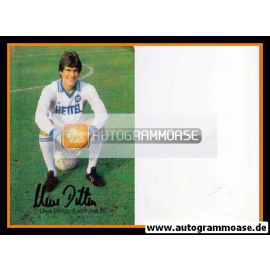 Autogramm Fussball | Karlsruher SC | 1980 Hettel | Uwe DITTUS
