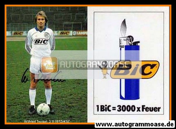 Autogramm Fussball | Karlsruher SC | 1981 | Wilfried TRENKEL