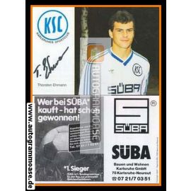 Autogramm Fussball | Karlsruher SC | 1986 | Thorsten EHRMANN