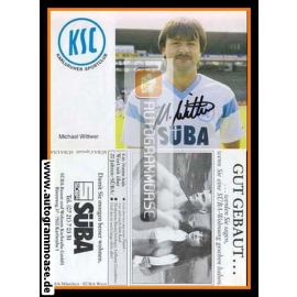 Autogramm Fussball | Karlsruher SC | 1987 | Michael WITTWER