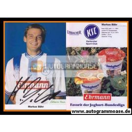 Autogramm Fussball | Karlsruher SC | 1996 | Markus BÄHR