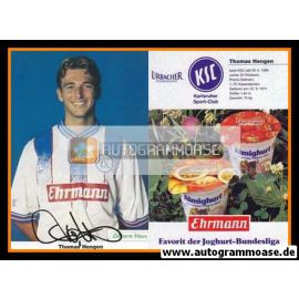 Autogramm Fussball | Karlsruher SC | 1996 | Thomas HENGEN