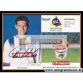 Autogramm Fussball | Karlsruher SC | 1996 | Sean DUNDEE