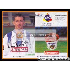 Autogramm Fussball | Karlsruher SC | 1997 | Radoslav GILEWICZ