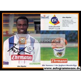 Autogramm Fussball | Karlsruher SC | 1997 | Alex NYARKO
