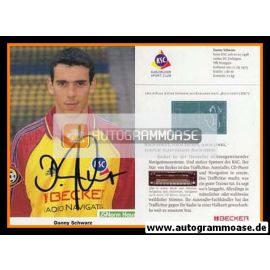 Autogramm Fussball | Karlsruher SC | 1998 | Danny SCHWARZ