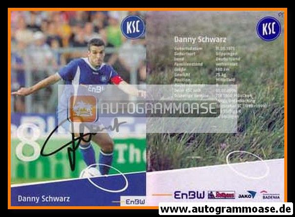 Autogramm Fussball | Karlsruher SC | 2005 | Danny SCHWARZ