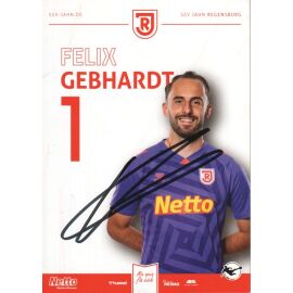 Autogramm Fussball | SSV Jahn Regensburg | 2025 | Felix GEBHARDT