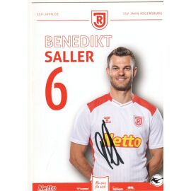 Autogramm Fussball | SSV Jahn Regensburg | 2025 | Benedikt SALLER