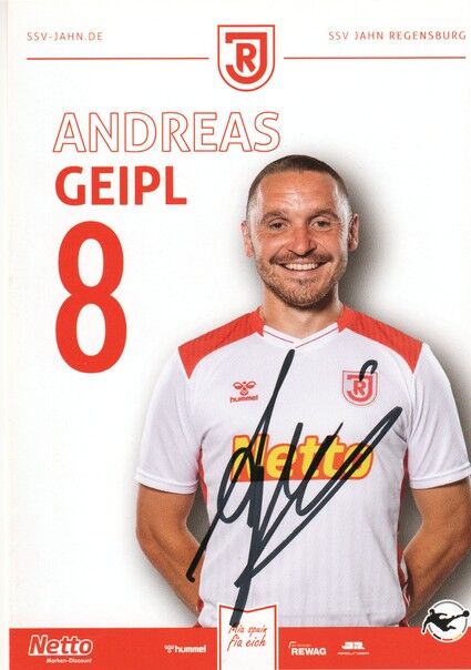 Autogramm Fussball | SSV Jahn Regensburg | 2025 | Andreas GEIPL