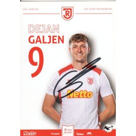 Autogramm Fussball | SSV Jahn Regensburg | 2025 | Dejan GALJEN