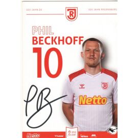 Autogramm Fussball | SSV Jahn Regensburg | 2025 | Phil BECKHOFF