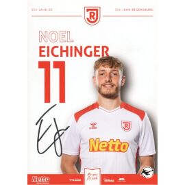 Autogramm Fussball | SSV Jahn Regensburg | 2025 | Noel EICHINGER