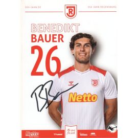 Autogramm Fussball | SSV Jahn Regensburg | 2025 | Benedikt BAUER