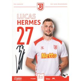 Autogramm Fussball | SSV Jahn Regensburg | 2025 | Lucas HERMES