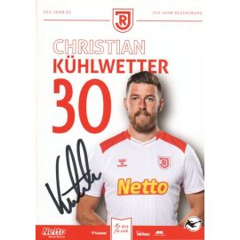 Autogramm Fussball | SSV Jahn Regensburg | 2025 | Christian KÜHLWETTER