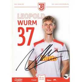 Autogramm Fussball | SSV Jahn Regensburg | 2025 | Leopold WURM