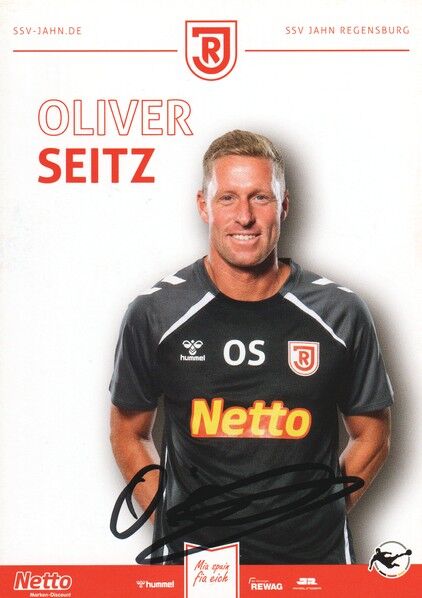 Autogramm Fussball | SSV Jahn Regensburg | 2025 | Oliver SEITZ
