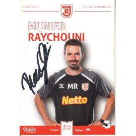 Autogramm Fussball | SSV Jahn Regensburg | 2025 | Munier RAYCHOUNI
