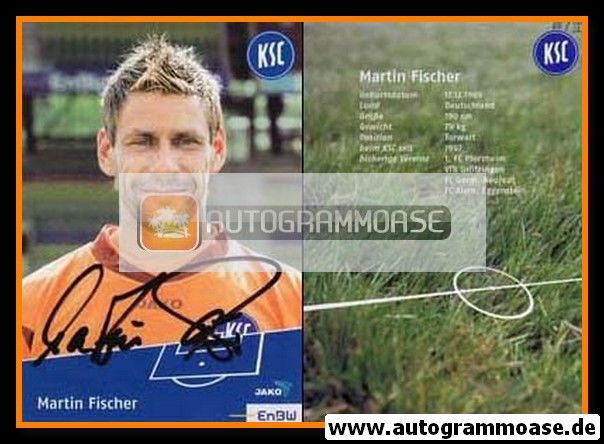 Autogramm Fussball | Karlsruher SC II | 2006 | Martin FISCHER