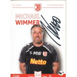 Autogramm Fussball | SSV Jahn Regensburg | 2025 | Michael WIMMER