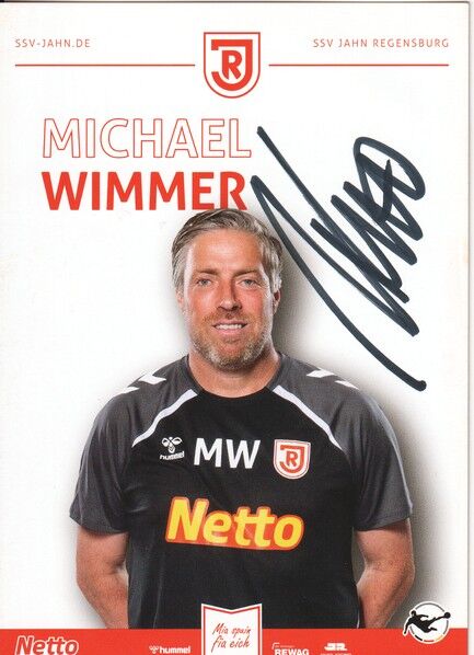 Autogramm Fussball | SSV Jahn Regensburg | 2025 | Michael WIMMER