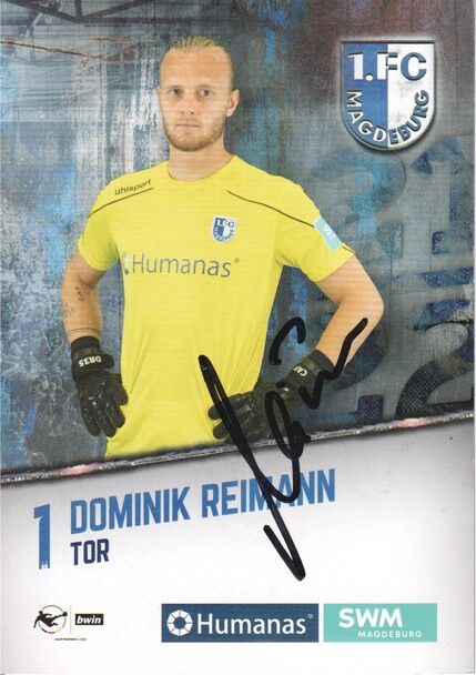 Autogramm Fussball | 1. FC Magdeburg | 2021 | Dominik REIMANN