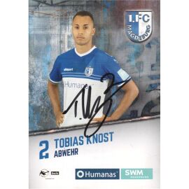 Autogramm Fussball | 1. FC Magdeburg | 2021 | Tobias KNOST