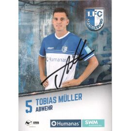 Autogramm Fussball | 1. FC Magdeburg | 2021 | Tobias MÜLLER