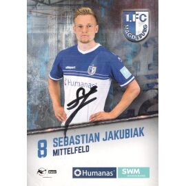 Autogramm Fussball | 1. FC Magdeburg | 2021 | Sebastian JAKUBIAK