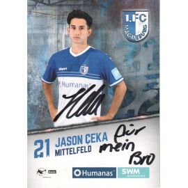 Autogramm Fussball | 1. FC Magdeburg | 2021 | Jason CEKA