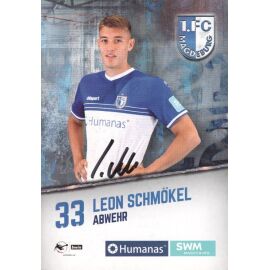 Autogramm Fussball | 1. FC Magdeburg | 2021 | Leon SCHMÖKEL