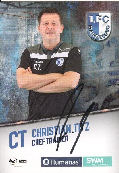 Autogramm Fussball | 1. FC Magdeburg | 2021 | Christian TITZ