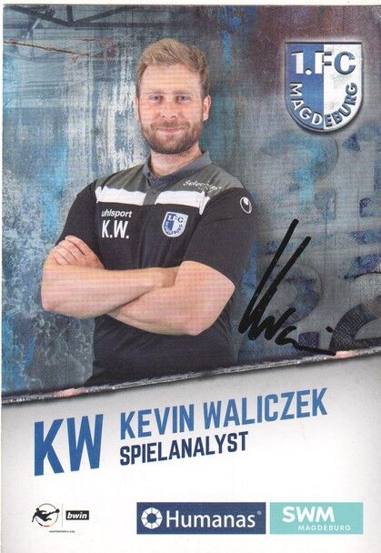 Autogramm Fussball | 1. FC Magdeburg | 2021 | Kevin WALICZEK
