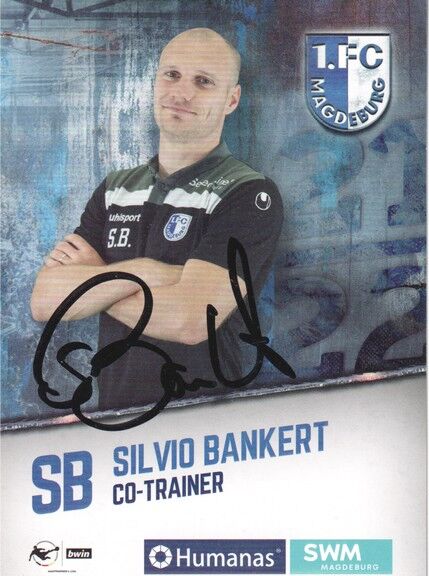 Autogramm Fussball | 1. FC Magdeburg | 2021 | Silvio BANKERT