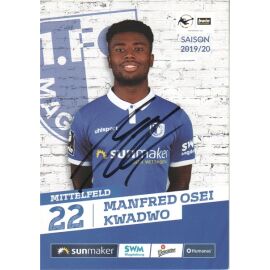 Autogramm Fussball | 1. FC Magdeburg | 2019 | Manfred OSEI KWADWO