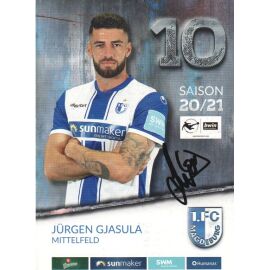 Autogramm Fussball | 1. FC Magdeburg | 2020 | Jürgen GJASULA