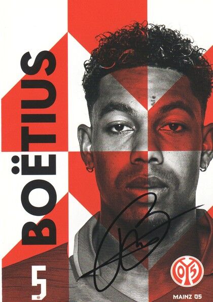 Autogramm Fussball | FSV Mainz 05 | 2019 | Jean-Paul BOETIUS