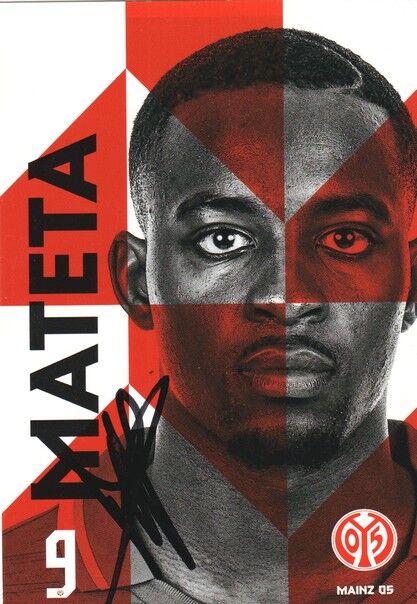 Autogramm Fussball | FSV Mainz 05 | 2019 | Jean-Philippe MATETA