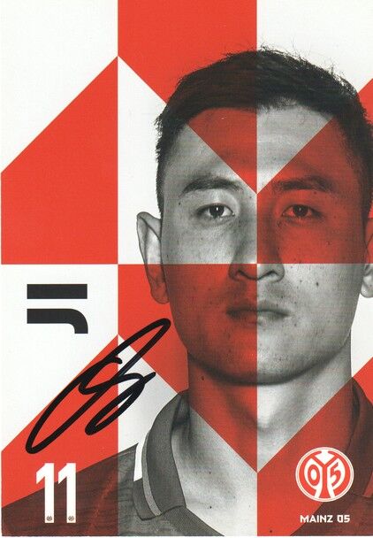 Autogramm Fussball | FSV Mainz 05 | 2019 | Dong-Won JI