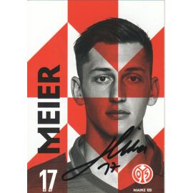 Autogramm Fussball | FSV Mainz 05 | 2019 | Jonathan MEIER