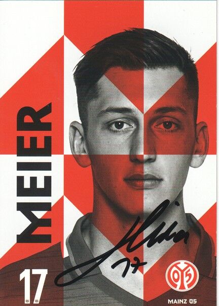 Autogramm Fussball | FSV Mainz 05 | 2019 | Jonathan MEIER