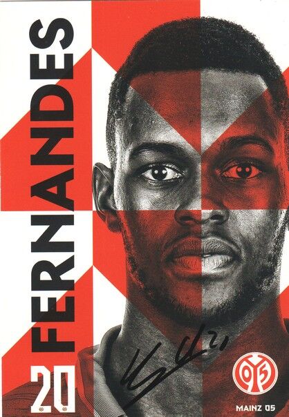 Autogramm Fussball | FSV Mainz 05 | 2019 | Edimilson FERNANDES