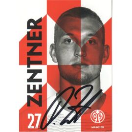 Autogramm Fussball | FSV Mainz 05 | 2019 | Robin ZENTNER