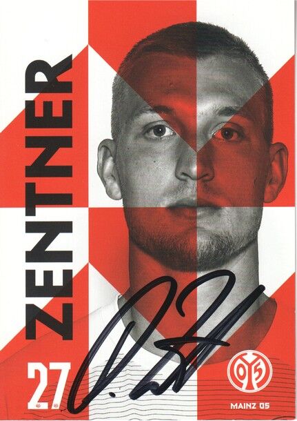 Autogramm Fussball | FSV Mainz 05 | 2019 | Robin ZENTNER