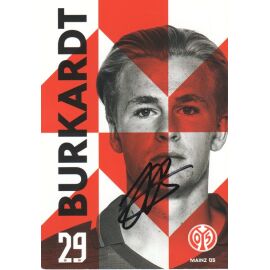 Autogramm Fussball | FSV Mainz 05 | 2019 | Jonathan BURKARDT