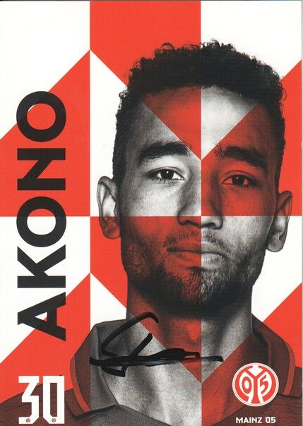 Autogramm Fussball | FSV Mainz 05 | 2019 | Cyrill AKONO