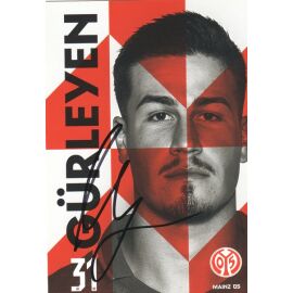Autogramm Fussball | FSV Mainz 05 | 2019 | Ahmet GÜRLEYEN
