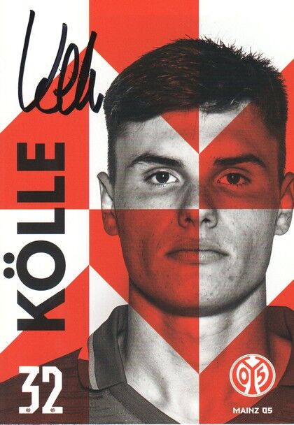 Autogramm Fussball | FSV Mainz 05 | 2019 | Niklas KÖLLE